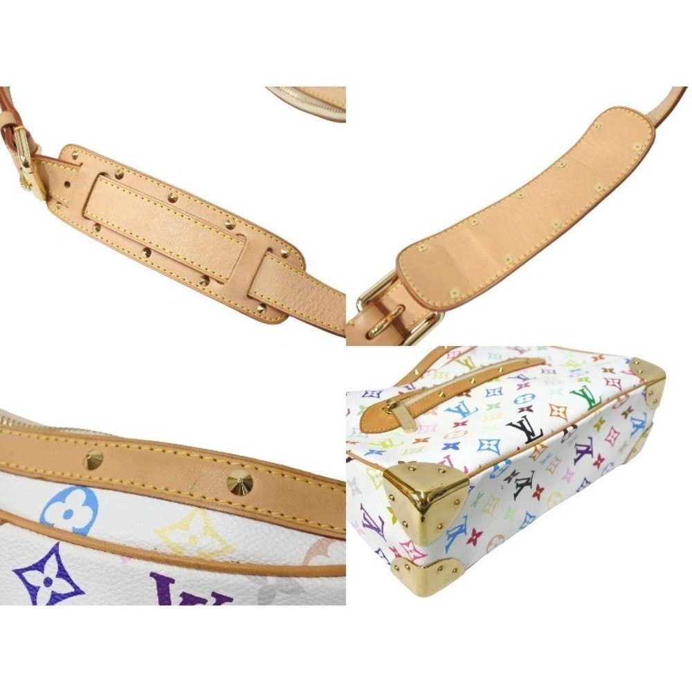 Louis Vuitton Boulogne shoulder bag Monogram Multicolore Multicolor White - Picture 7 of 9